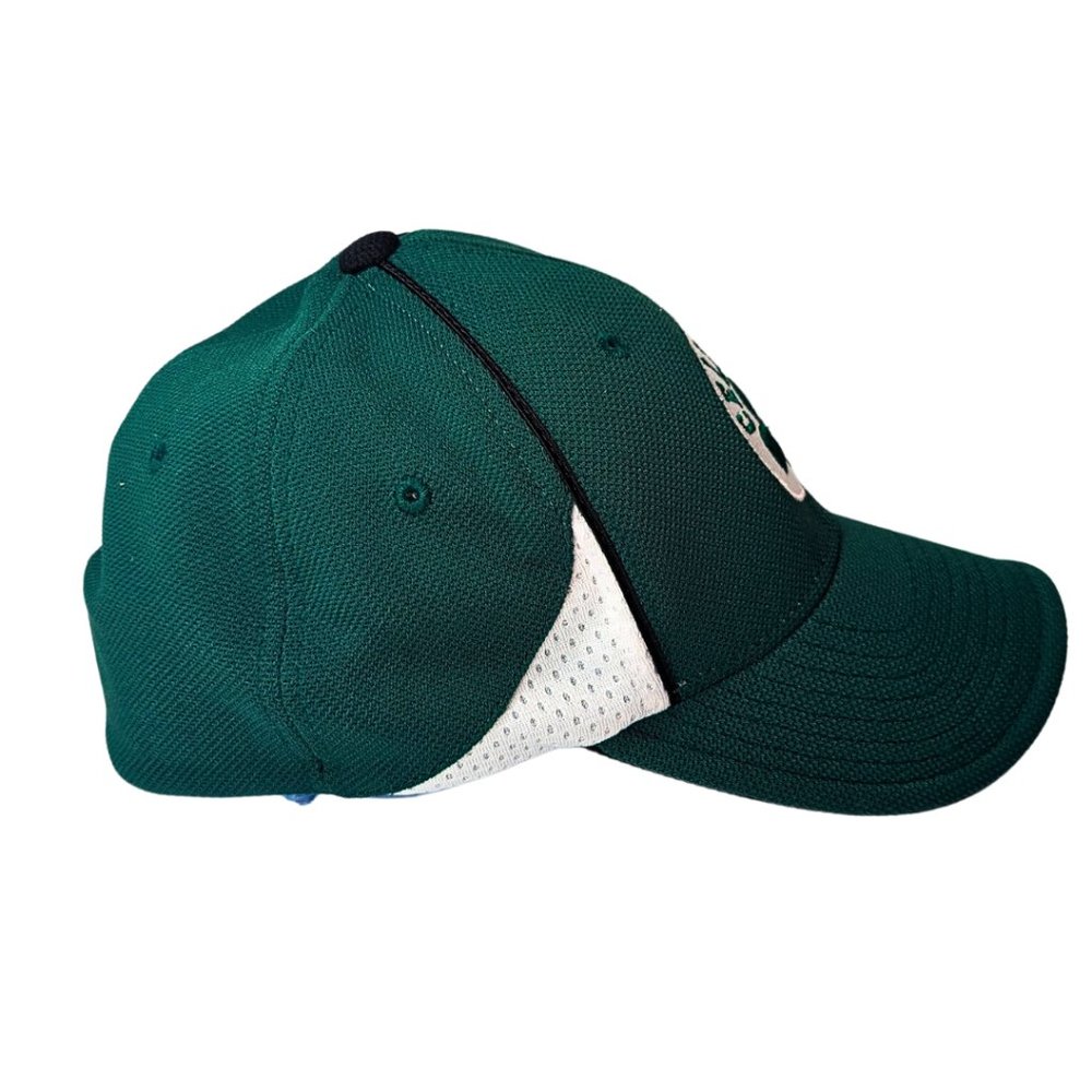 Celtics One Size Embroidered NBA Reebok Stretch Hat MINT CONDITION - Picture 3 of 11
